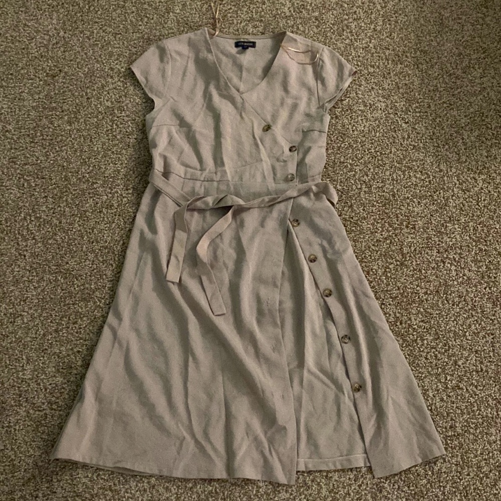 QEO London - button dress, size 8